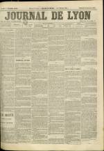 JOURNAL DE LYON : n°264, pp. 1