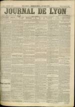 JOURNAL DE LYON : n°281, pp. 1