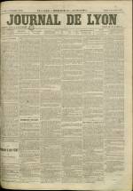 JOURNAL DE LYON : n°306, pp. 1