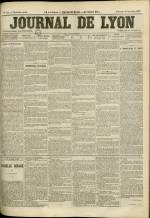 JOURNAL DE LYON : n°321, pp. 1