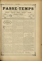LE PASSE-TEMPS : n°18, pp. 1