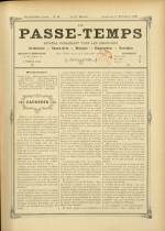 LE PASSE-TEMPS : n°46, pp. 1