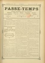 LE PASSE-TEMPS : n°4, pp. 1