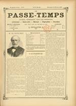 LE PASSE-TEMPS : n°8, pp. 1