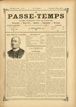 LE PASSE-TEMPS : n°11, pp. 1