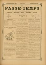 LE PASSE-TEMPS : n°34, pp. 1