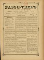LE PASSE-TEMPS : n°3, pp. 1