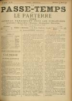 LE PASSE-TEMPS ET LE PARTERRE RÉUNIS : n°20, pp. 1
