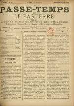 LE PASSE-TEMPS ET LE PARTERRE RÉUNIS : n°35, pp. 1