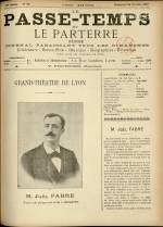 LE PASSE-TEMPS ET LE PARTERRE RÉUNIS : n°43, pp. 1