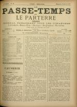 LE PASSE-TEMPS ET LE PARTERRE RÉUNIS : n°16, pp. 1