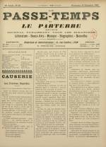 LE PASSE-TEMPS ET LE PARTERRE RÉUNIS : n°50, pp. 1
