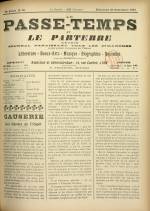 LE PASSE-TEMPS ET LE PARTERRE RÉUNIS : n°30, pp. 1