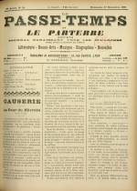 LE PASSE-TEMPS ET LE PARTERRE RÉUNIS : n°34, pp. 1