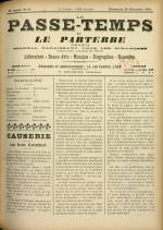 LE PASSE-TEMPS ET LE PARTERRE RÉUNIS : n°37, pp. 1