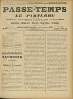 LE PASSE-TEMPS ET LE PARTERRE RÉUNIS : n°4, pp. 1