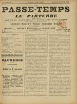 LE PASSE-TEMPS ET LE PARTERRE RÉUNIS : n°6, pp. 1