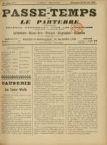 LE PASSE-TEMPS ET LE PARTERRE RÉUNIS : n°8, pp. 1