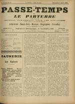 LE PASSE-TEMPS ET LE PARTERRE RÉUNIS : n°14, pp. 1