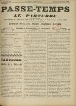 LE PASSE-TEMPS ET LE PARTERRE RÉUNIS : n°25, pp. 1