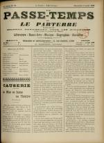 LE PASSE-TEMPS ET LE PARTERRE RÉUNIS : n°32, pp. 1