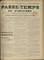 LE PASSE-TEMPS ET LE PARTERRE RÉUNIS : n°43, pp. 1