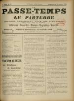 LE PASSE-TEMPS ET LE PARTERRE RÉUNIS : n°45, pp. 1