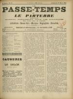 LE PASSE-TEMPS ET LE PARTERRE RÉUNIS : n°13, pp. 1