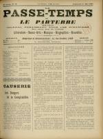 LE PASSE-TEMPS ET LE PARTERRE RÉUNIS : n°18, pp. 1