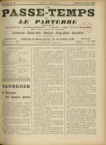 LE PASSE-TEMPS ET LE PARTERRE RÉUNIS : n°21, pp. 1