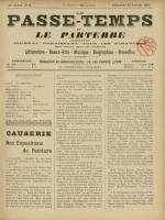 LE PASSE-TEMPS ET LE PARTERRE RÉUNIS : n°5, pp. 1