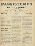 LE PASSE-TEMPS ET LE PARTERRE RÉUNIS : n°6, pp. 1