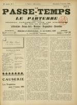 LE PASSE-TEMPS ET LE PARTERRE RÉUNIS : n°1, pp. 1