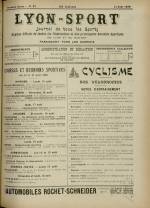 LYON-SPORT : n°32, pp. 1
