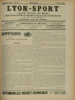 LYON-SPORT : n°115, pp. 1