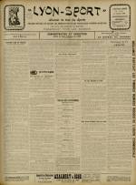 LYON-SPORT : n°216, pp. 1