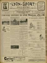 LYON-SPORT : n°225, pp. 1