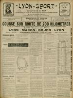 LYON-SPORT : n°231, pp. 1