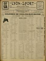 LYON-SPORT : n°238, pp. 1