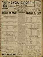 LYON-SPORT : n°240, pp. 1