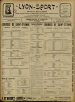 LYON-SPORT : n°242, pp. 1