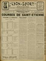 LYON-SPORT : n°249, pp. 1