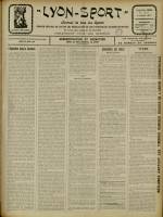 LYON-SPORT : n°253, pp. 1