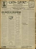 LYON-SPORT : n°264, pp. 1