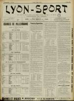 LYON-SPORT : n°273, pp. 1