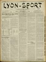 LYON-SPORT : n°274, pp. 1