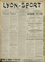 LYON-SPORT : n°277, pp. 1