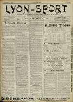 LYON-SPORT : n°278, pp. 1