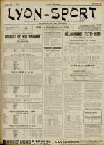LYON-SPORT : n°280, pp. 1