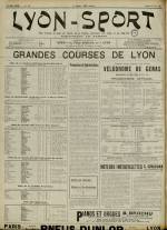 LYON-SPORT : n°282, pp. 1
